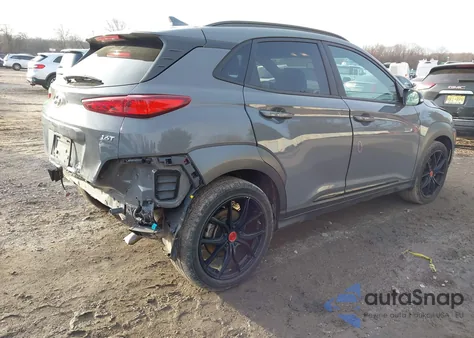 2021 Hyundai Kona Night from USA, damaged, VIN KM8K63A52MU673384